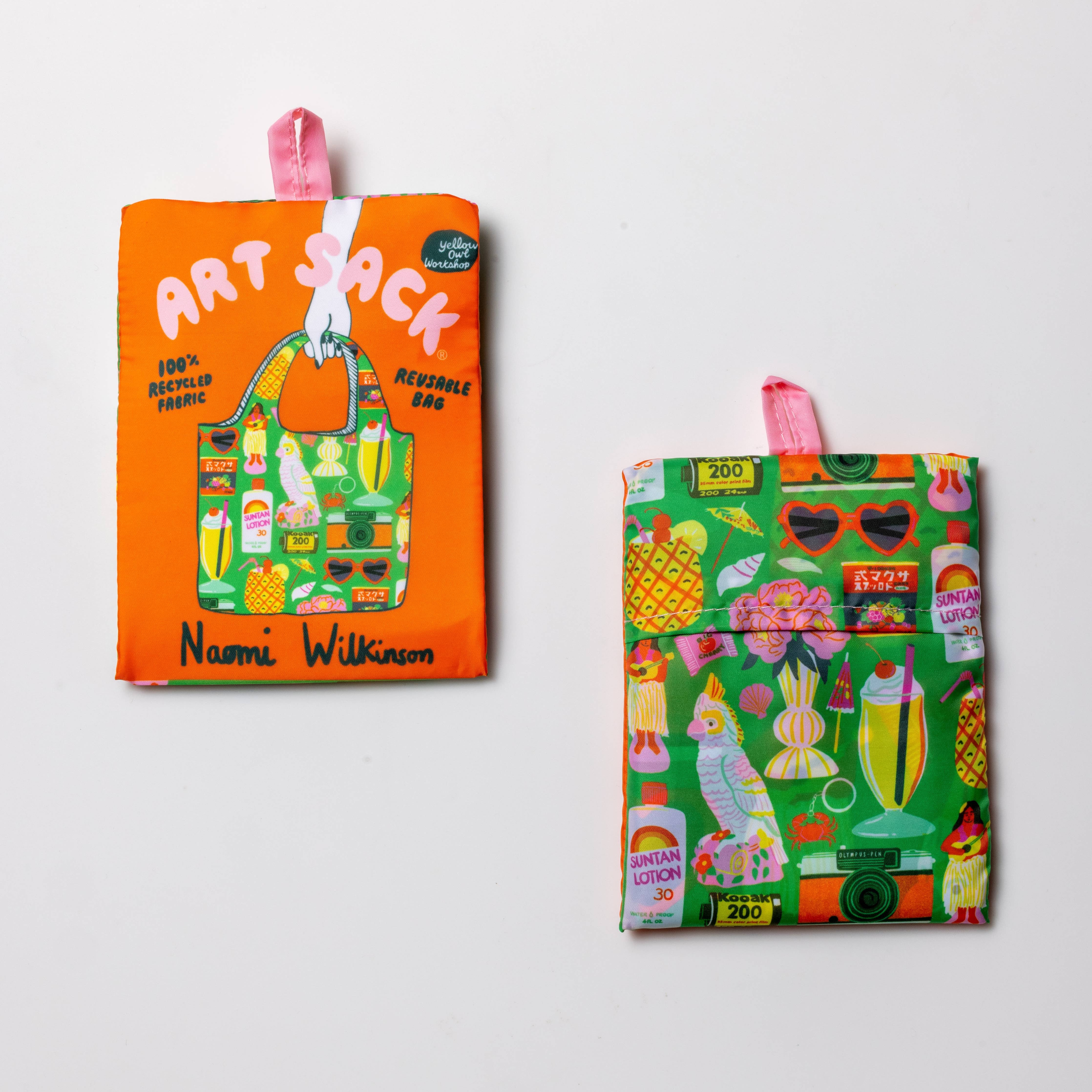 Tropical Vacation Art Sack® by Naomi Wilkinson - Image 2