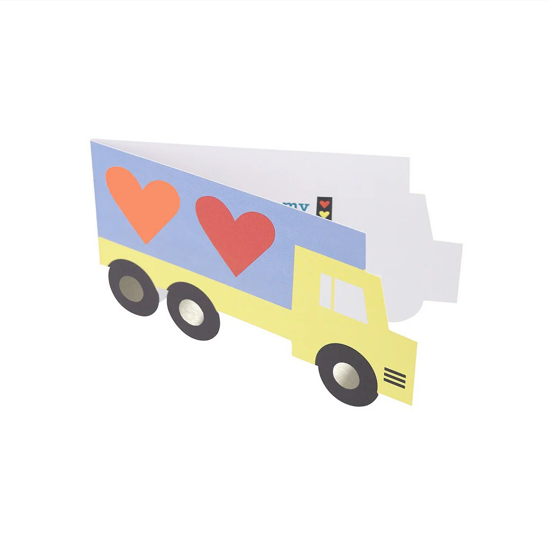 Truck Kids Valentine's Card Set (x24) - Image 5