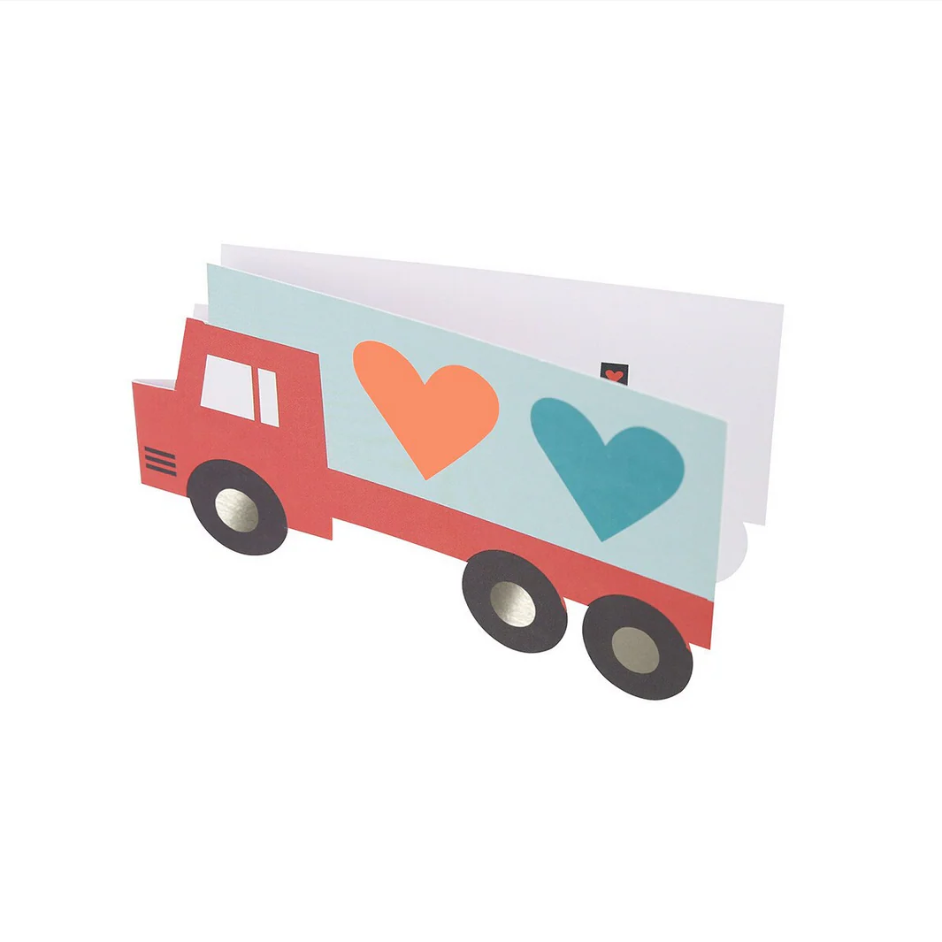 Truck Kids Valentine's Card Set (x24) - Image 7