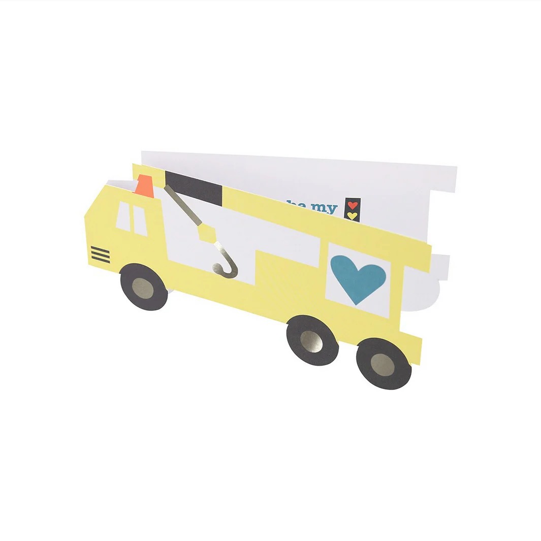 Truck Kids Valentine's Card Set (x24) - Image 8