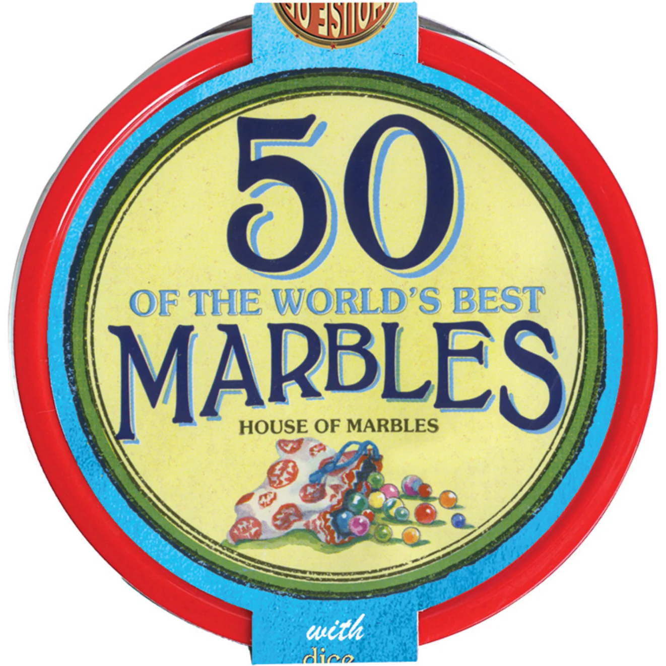 Tub of 50 Marbles - Image 2