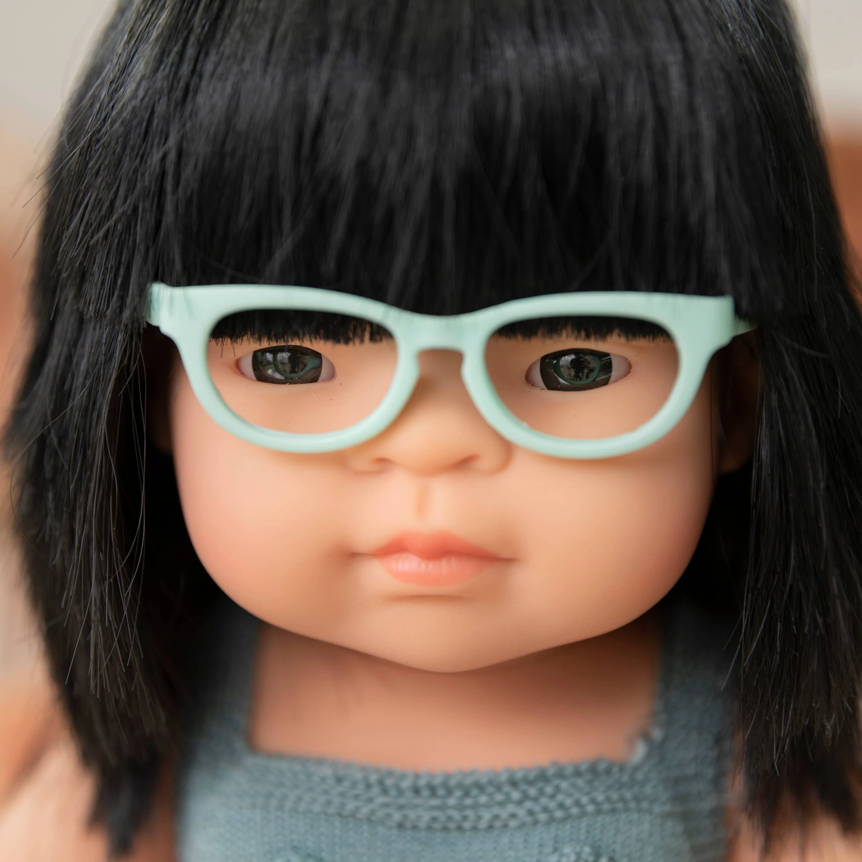 Turquoise Glasses for 15'' Dolls - Image 2