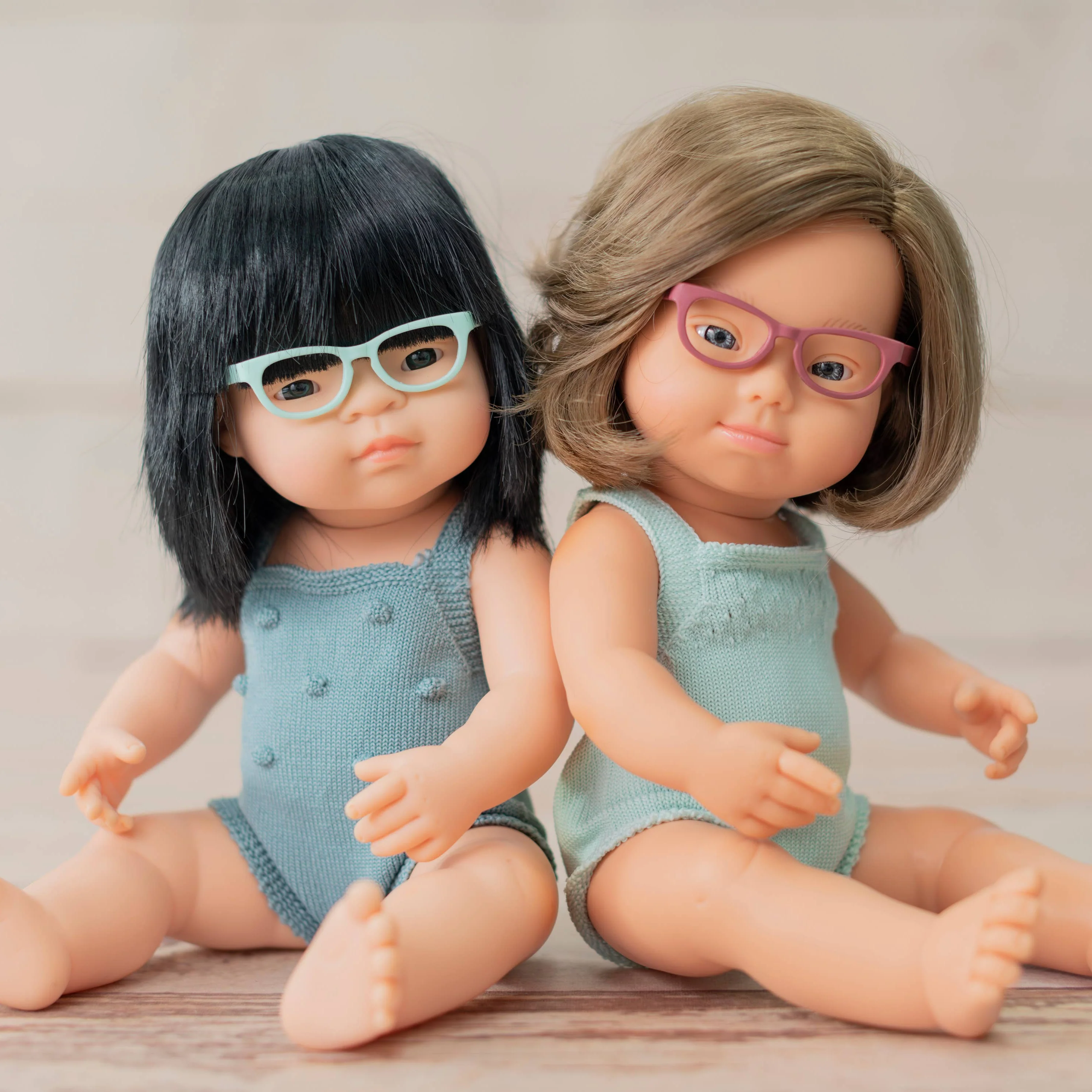 Turquoise Glasses for 15'' Dolls - Image 4