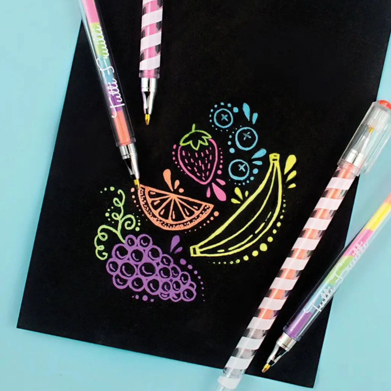 Tutti Fruitti Scented Gel Pens - Image 4