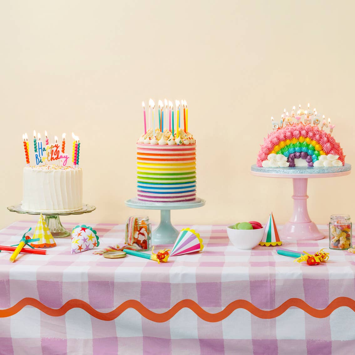 Twisted Rainbow Birthday Candles - Image 6