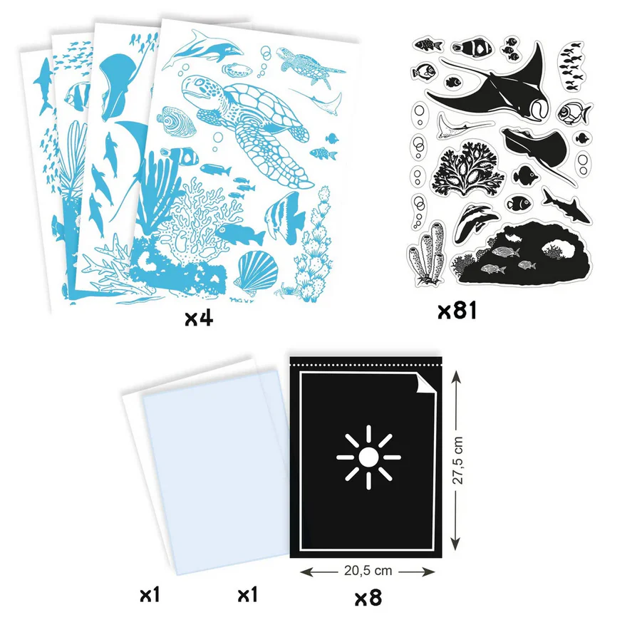 Ultramarine Cyanotype Paper Craft Kit - Image 4
