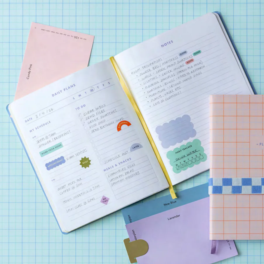Undated Daily Planner