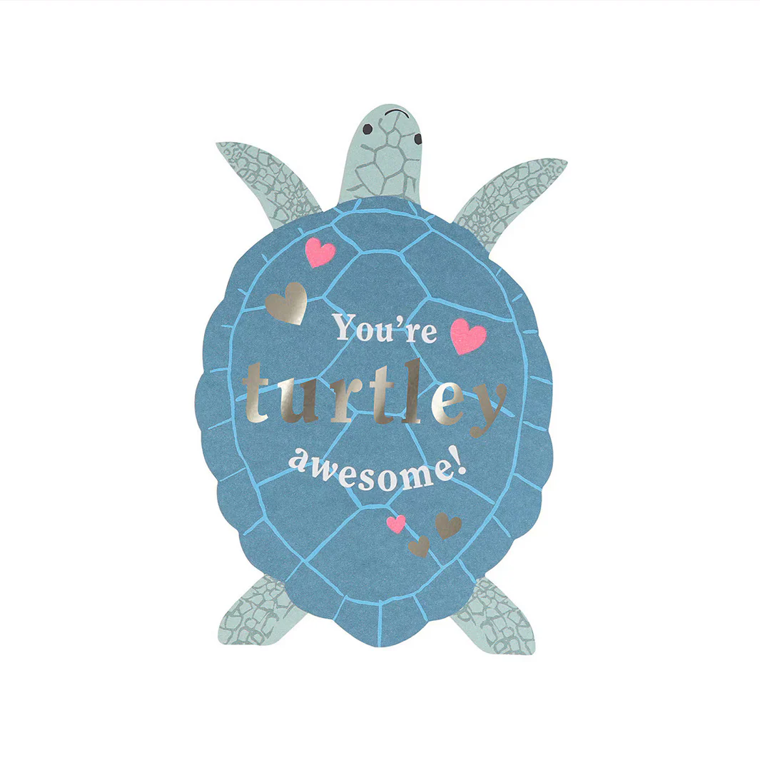 Under The Sea Kids Valentine's Cards & Erasers Set (x12) - Image 5
