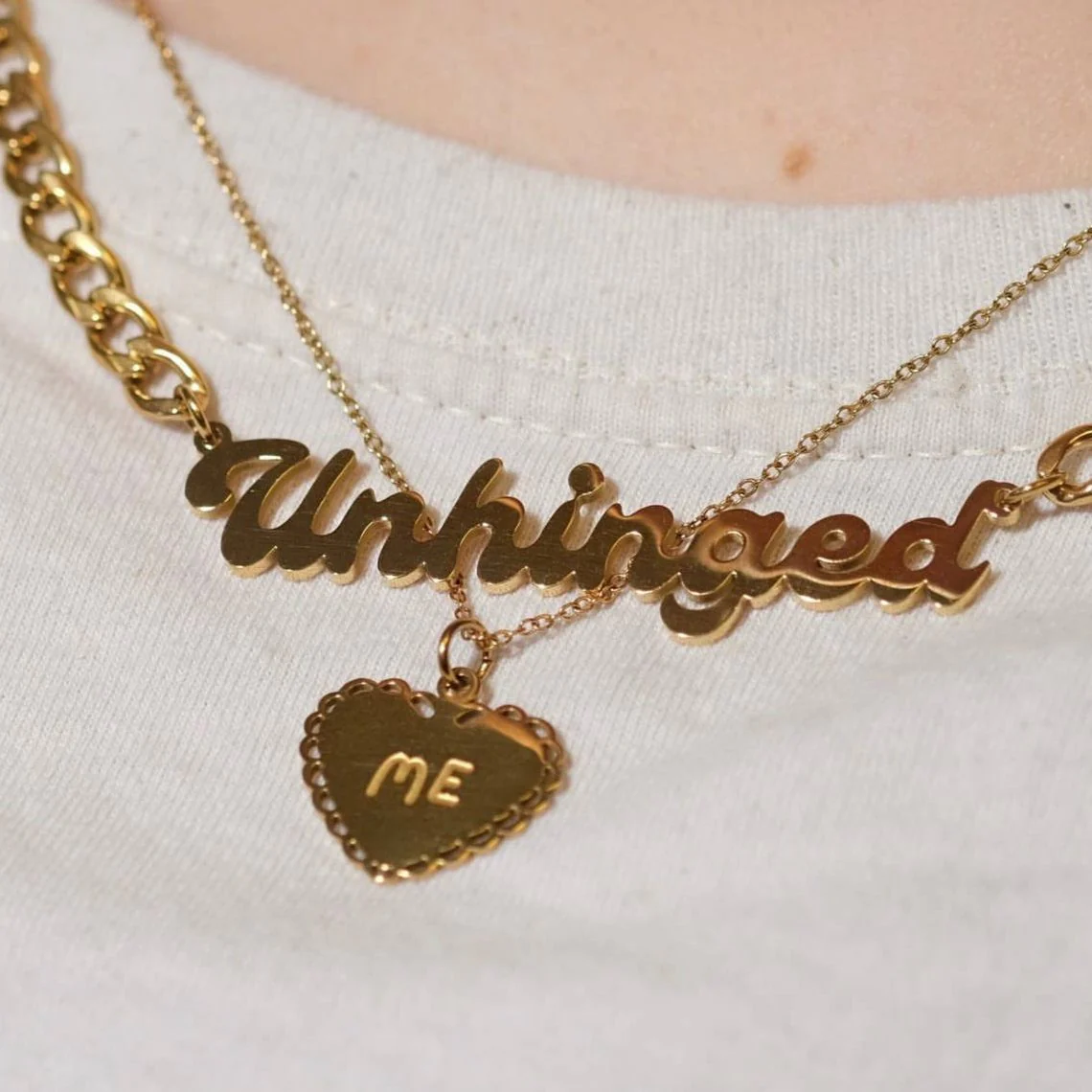 Unhinged Nameplate Necklace - Image 4