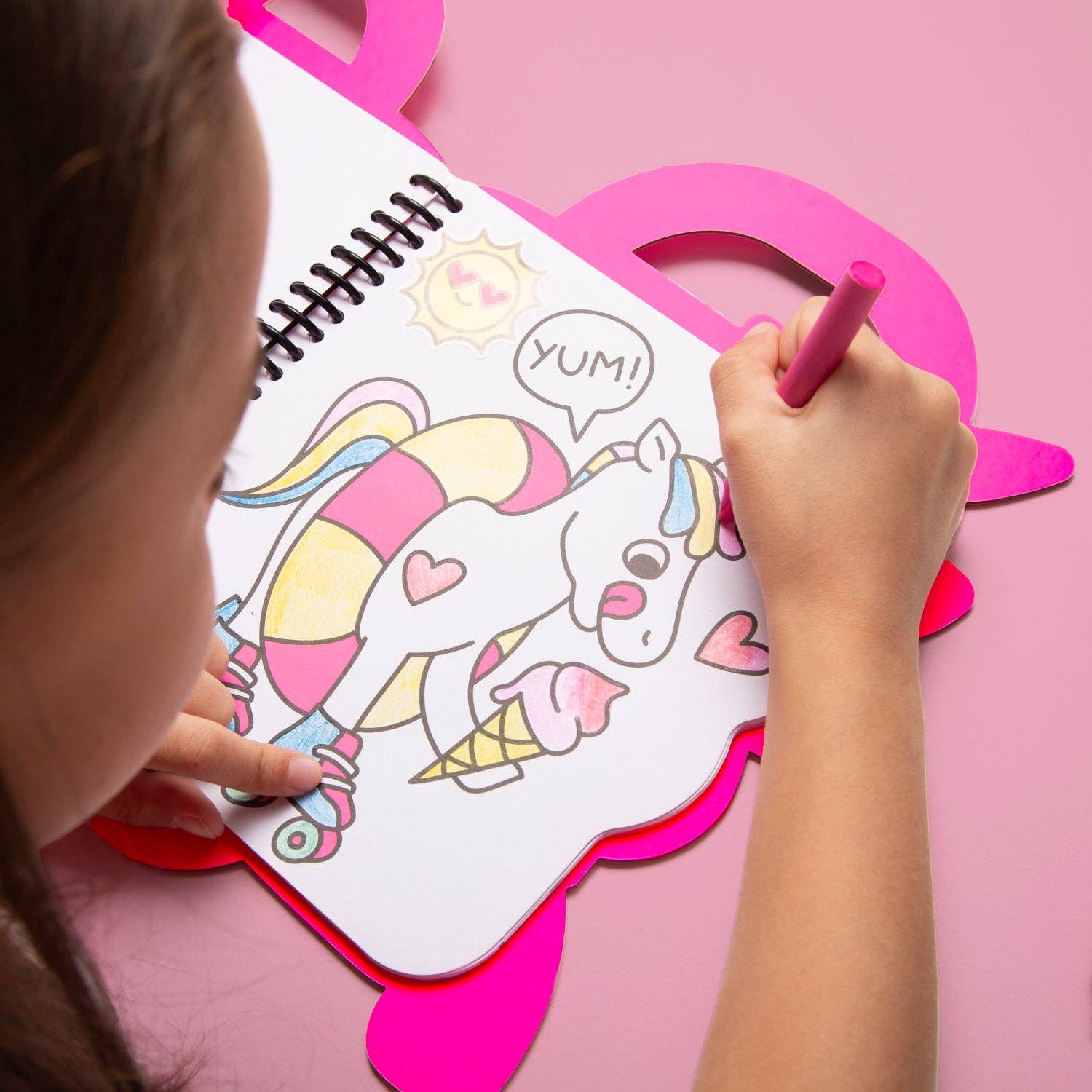 UNICORN SUPER COLORING & STICKER BOOK - Image 6