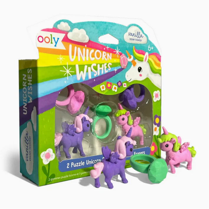 Unicorn Wishes Scented Erasers- Set of 5 - Image 5