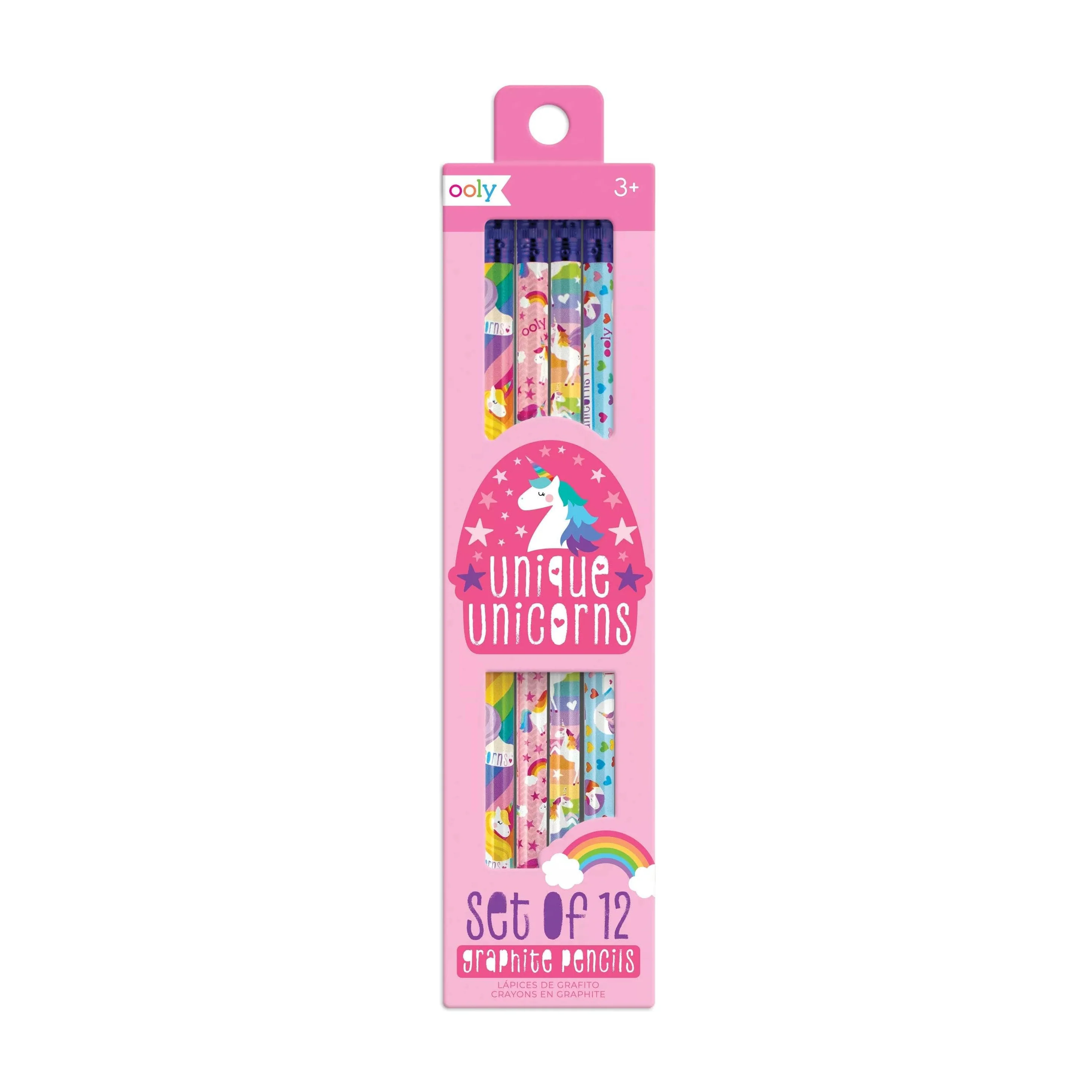 Unique Unicorns Graphite Pencils - set of 12