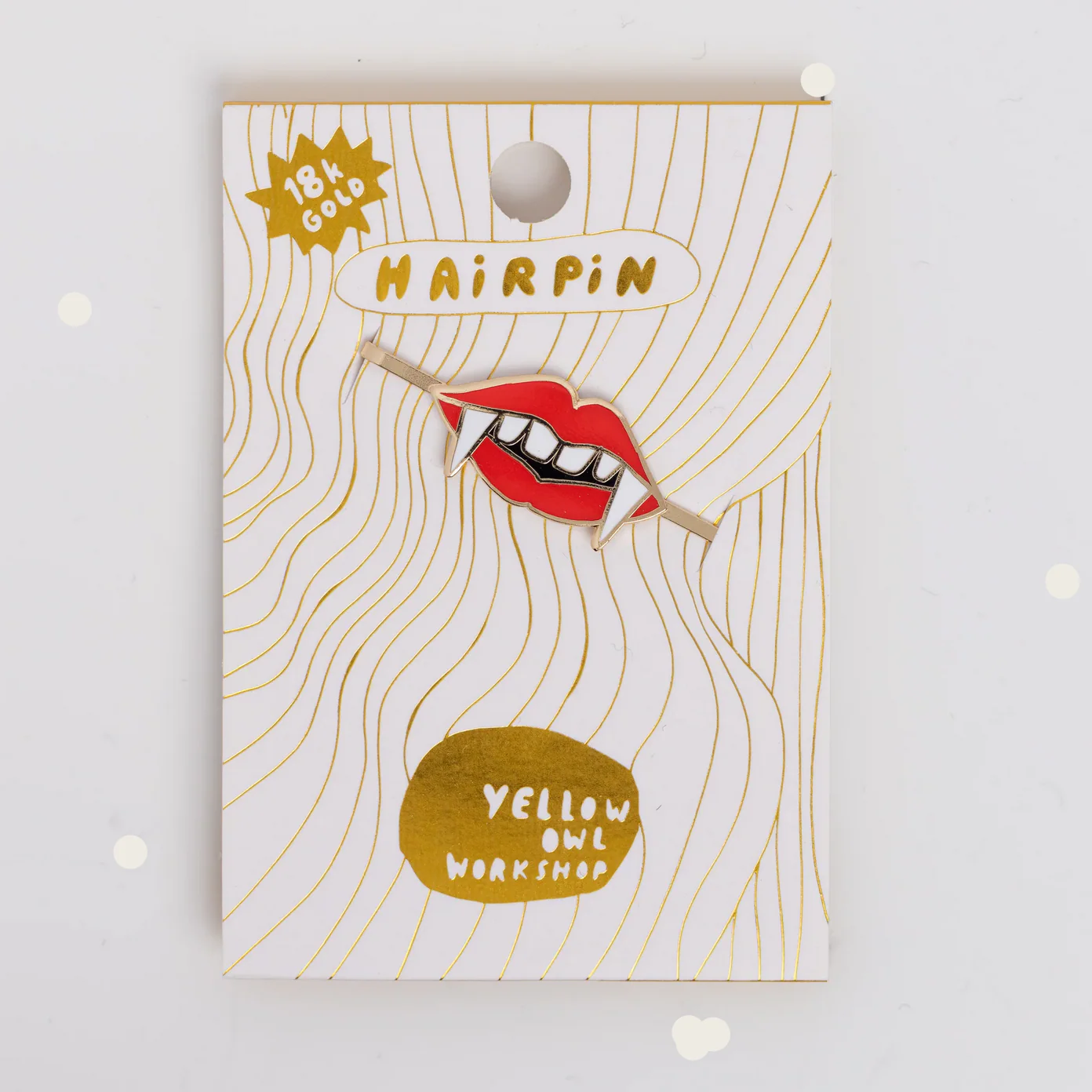 Vampire Lips Hairpin - Image 2