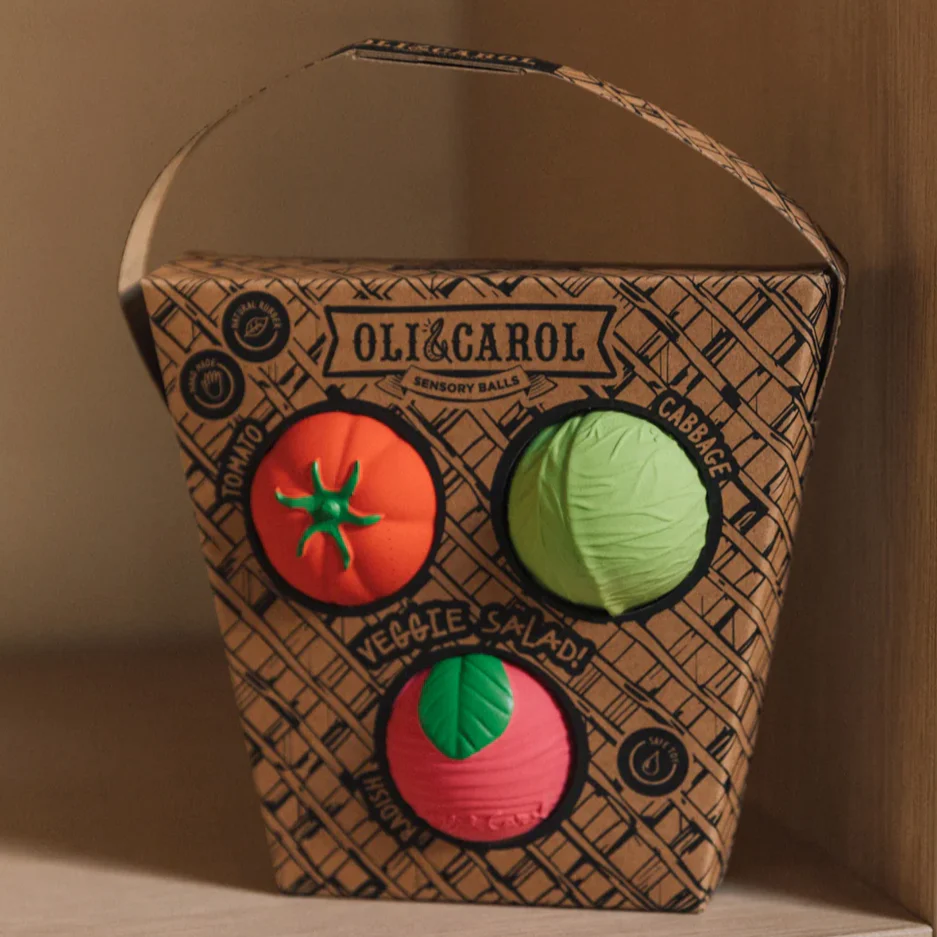 Veggie Salad Baby Sensory Balls - Image 6