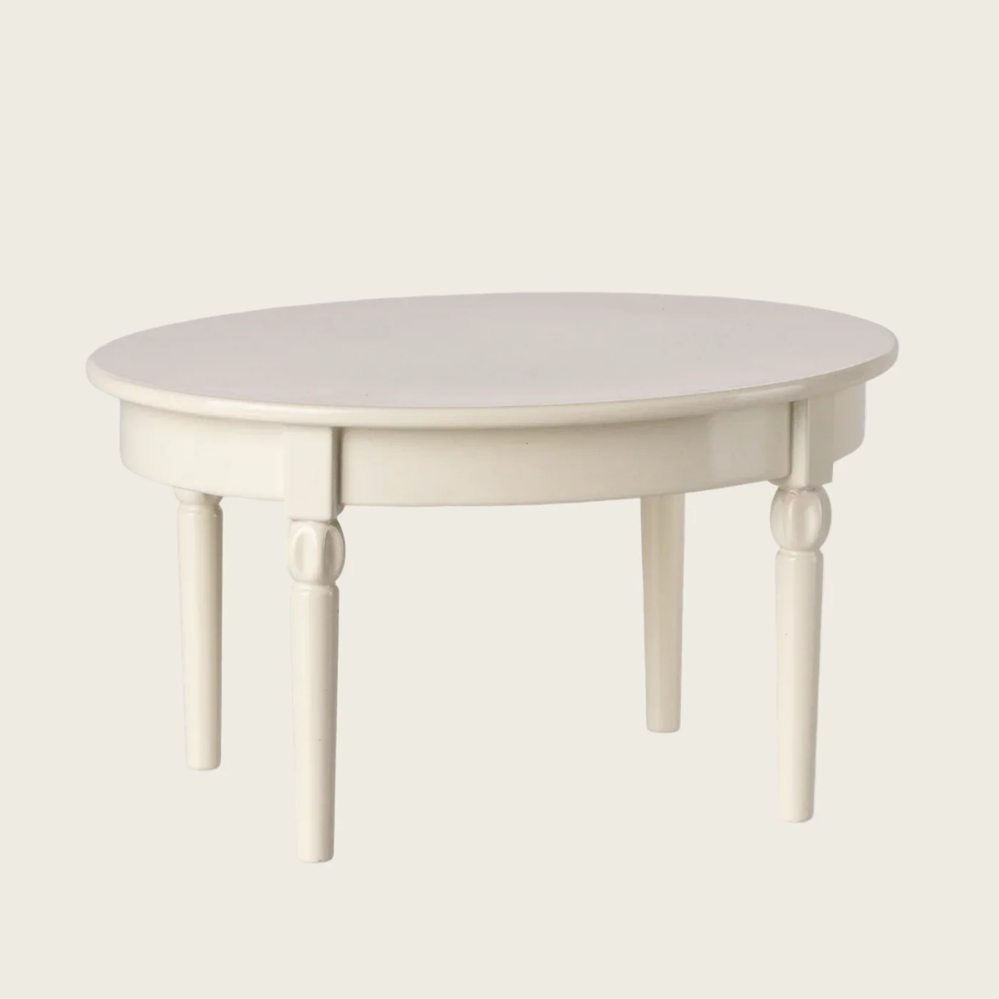 Vintage dining table for Mouse - Off white