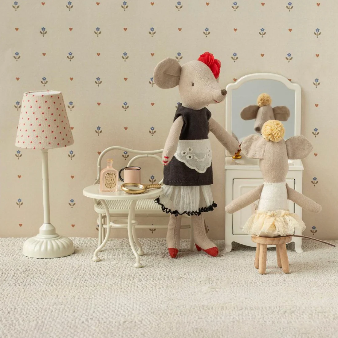 Vintage Floor Lamp for mouse - sand - Image 4