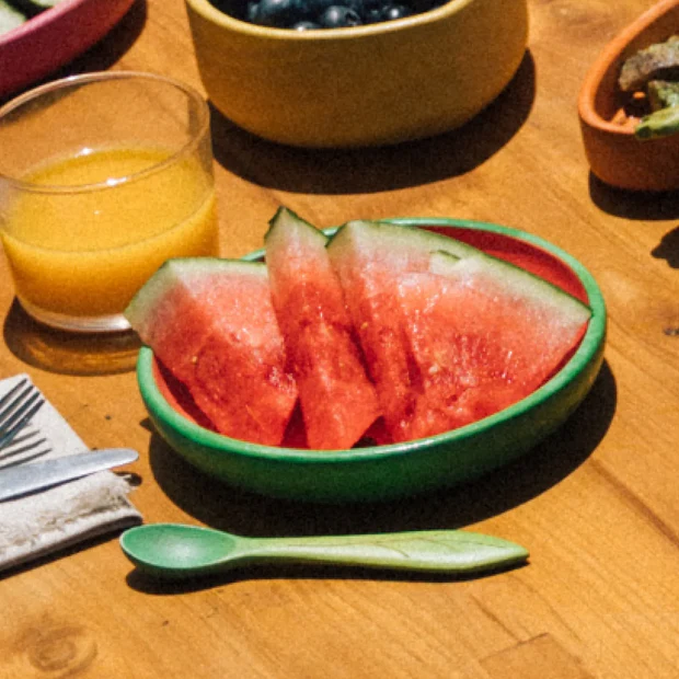 Wally The Watermelon Plate & Spoon Set - Image 3