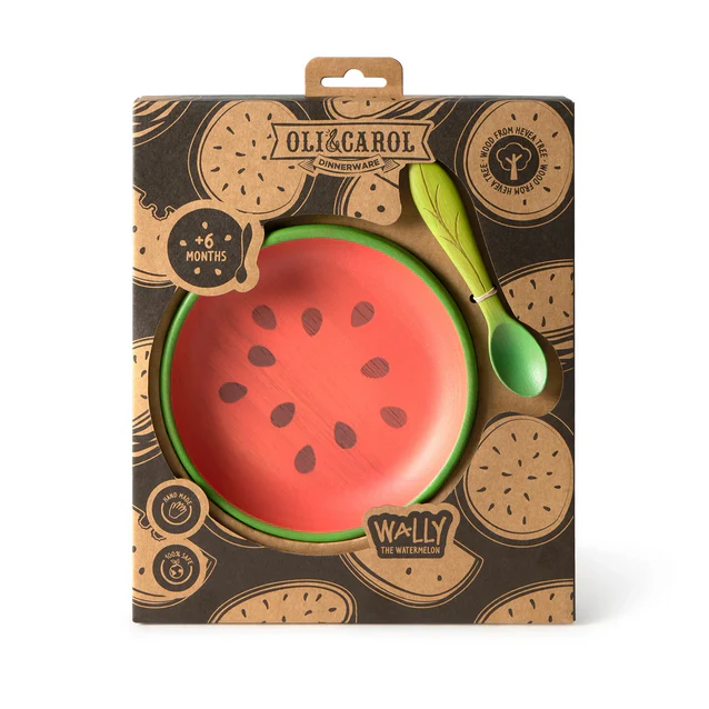 Wally The Watermelon Plate & Spoon Set - Image 6