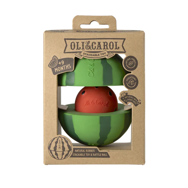 Watermelon Stacking Toy & Rattle Ball - Image 6