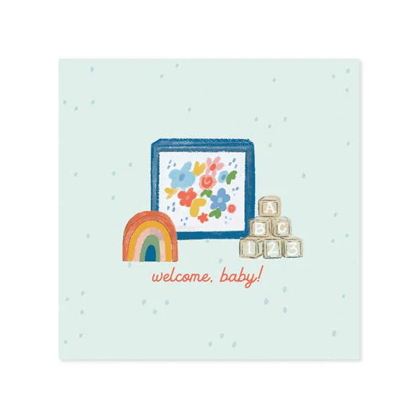 Welcome Baby Pop-Up Card - Image 2