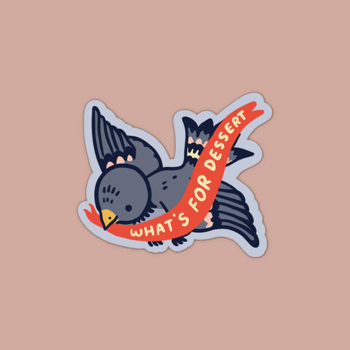 What's for Dessert Sticker | Waterproof Vinyl Sticker - Image 2