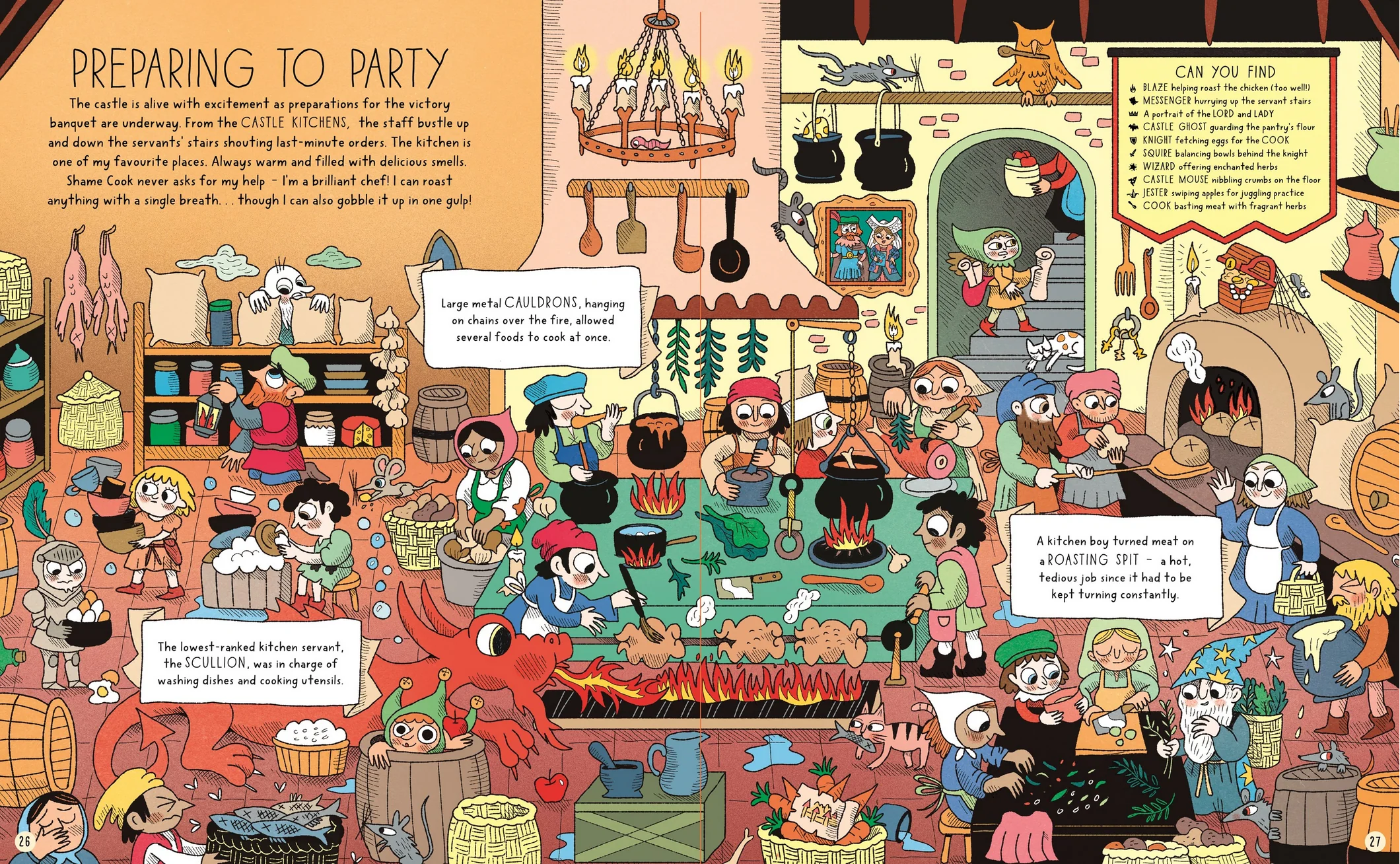 Where's Dragon in His Castle?: A Search and Find Back in Time - Image 10