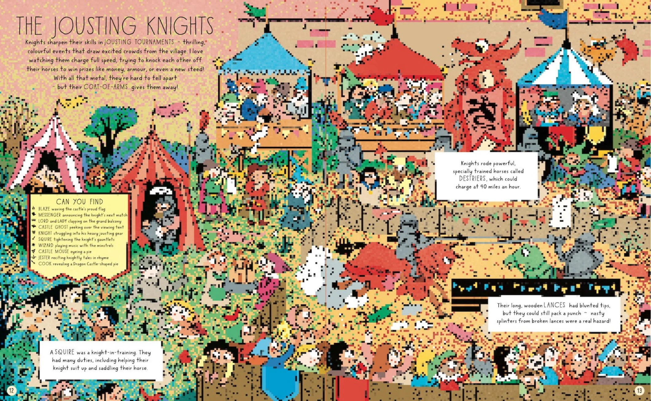 Where's Dragon in His Castle?: A Search and Find Back in Time - Image 6