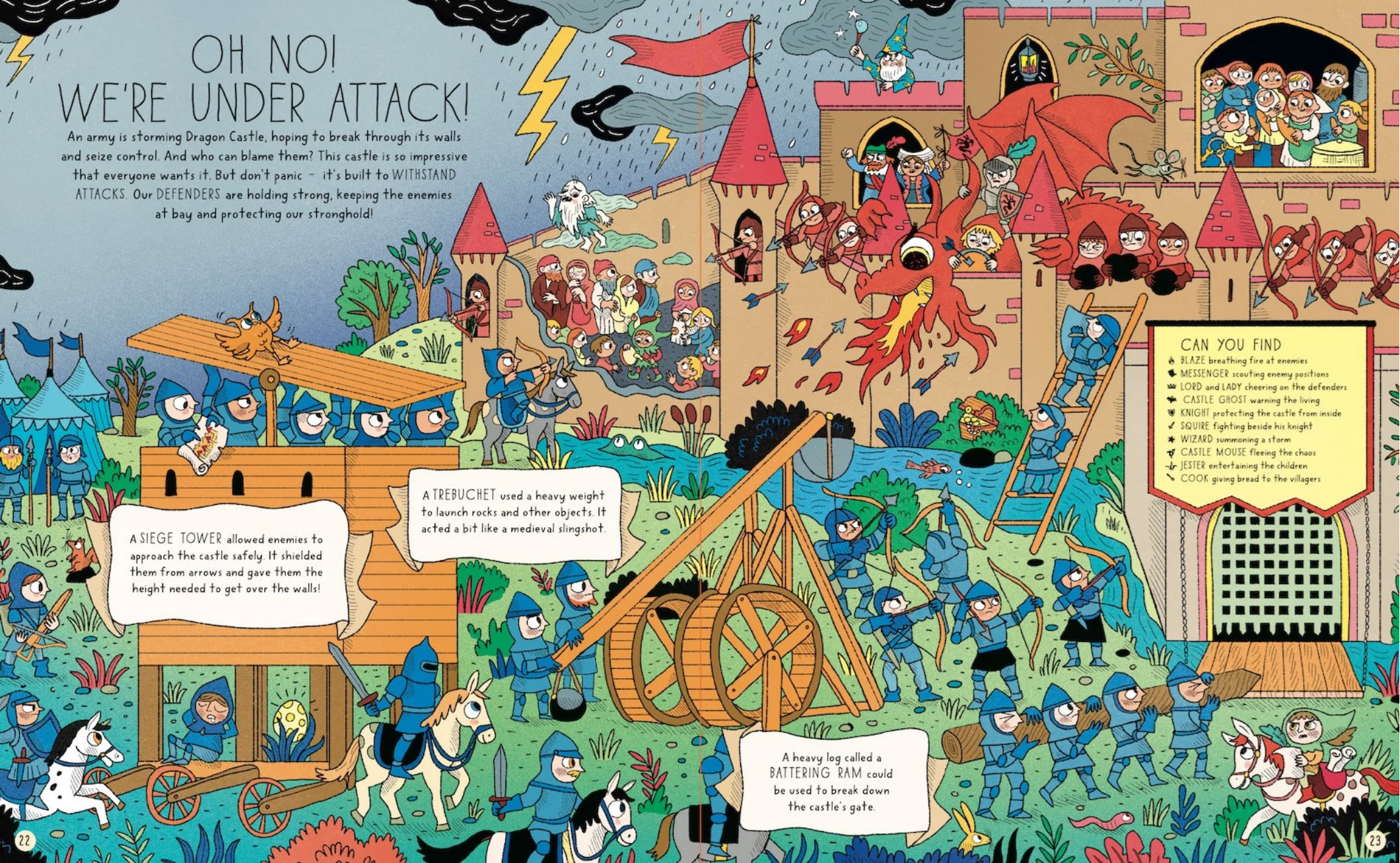 Where's Dragon in His Castle?: A Search and Find Back in Time - Image 7