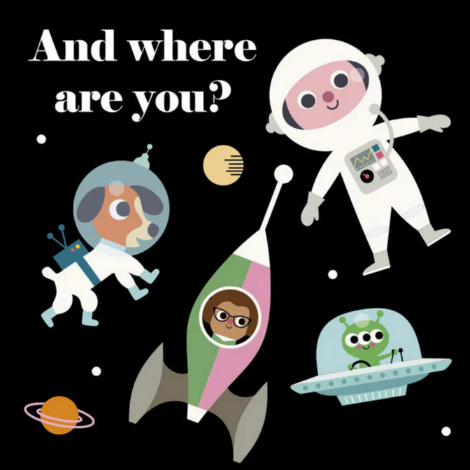 Where's The Astronaut? -Felt Flaps by Ingela P Arrhenius - Image 4