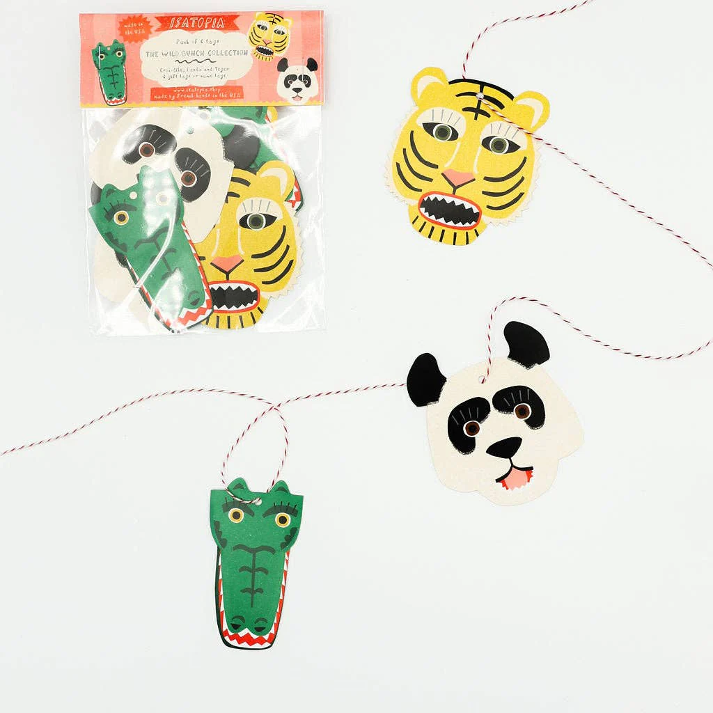 Wild Bunch Gift Tags (6pk) - Image 2
