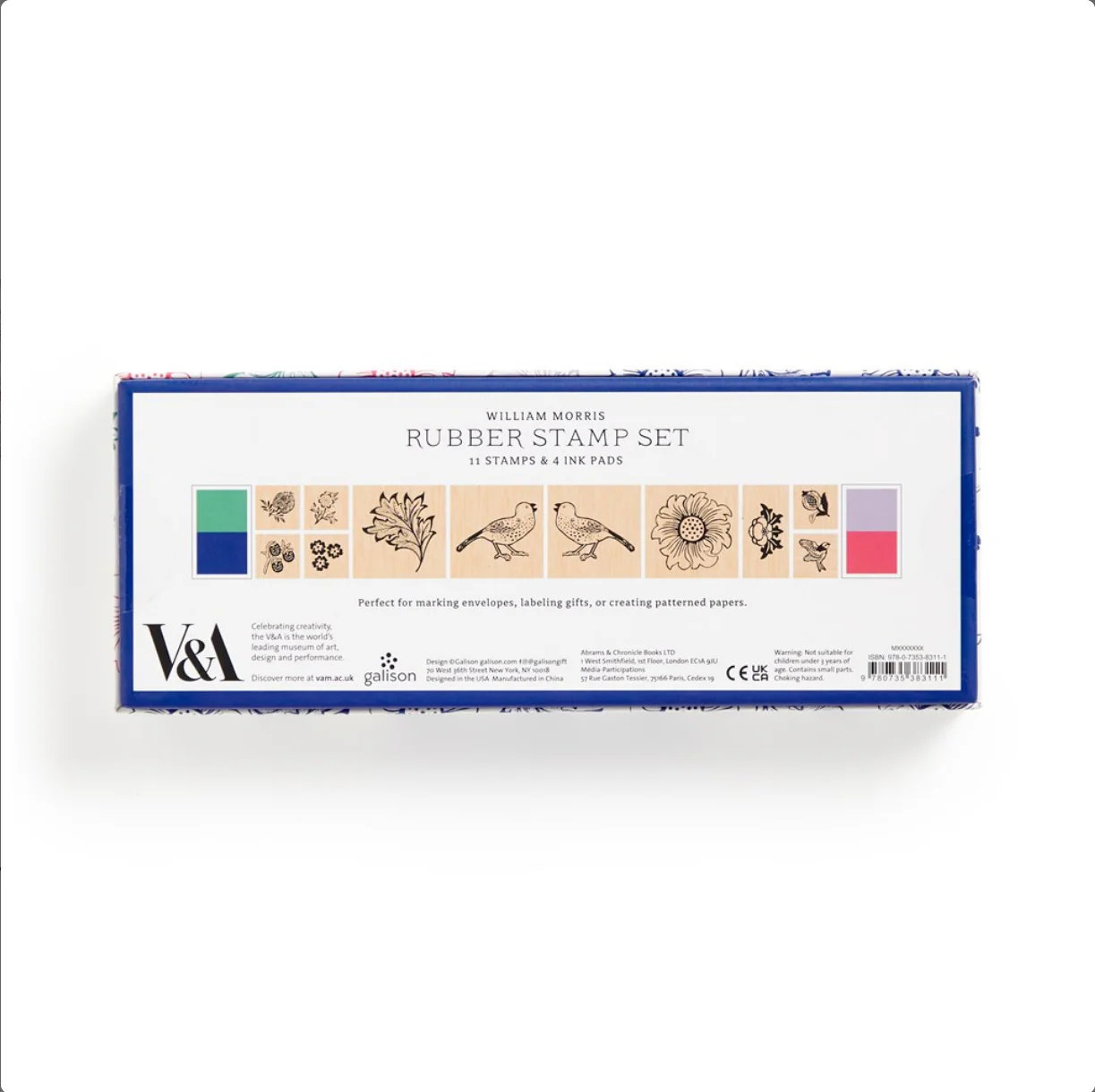 William Morris Rubber Stamp Set - Image 5