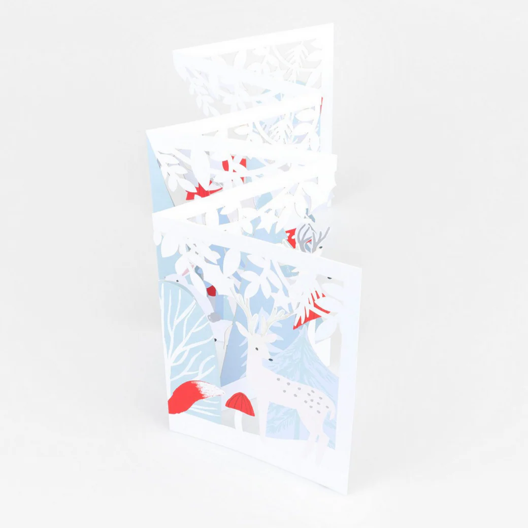 Winter Wonderland Concertina Card