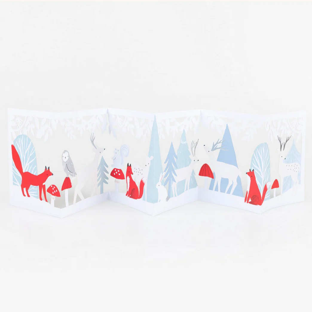 Winter Wonderland Concertina Card - Image 2