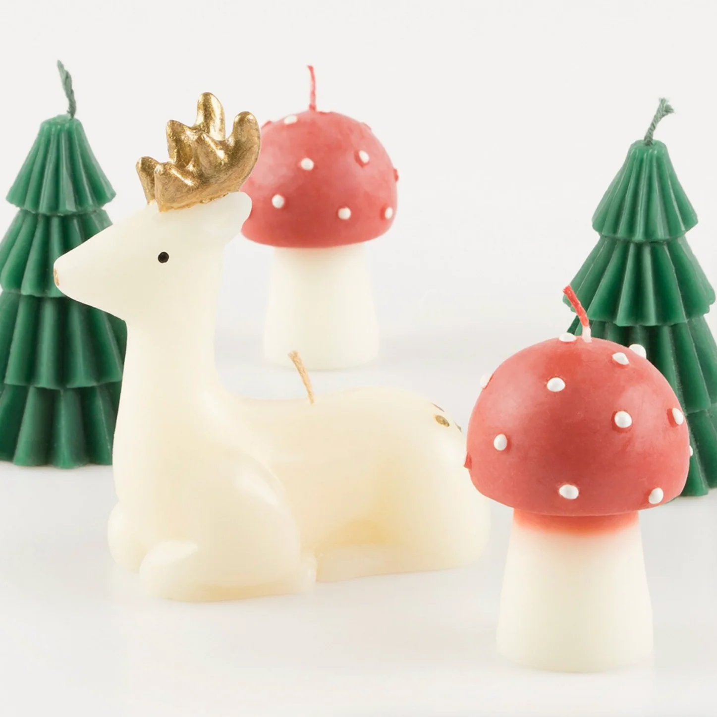 Winter Woodland Candles (x5) - Image 5