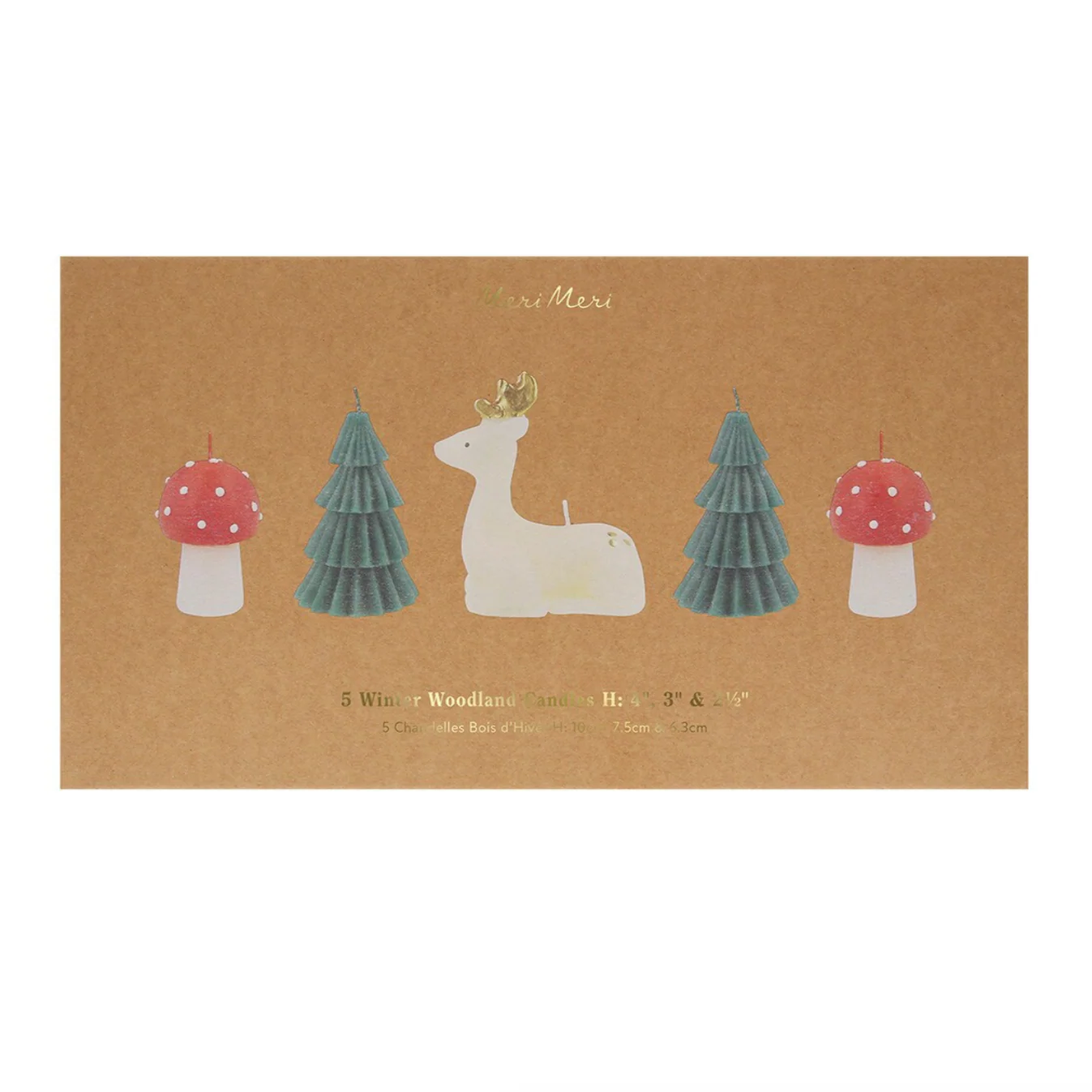 Winter Woodland Candles (x5) - Image 6