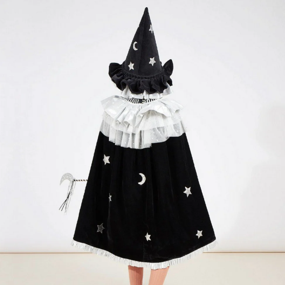 Witch/Wizard Cape Costume (cape and wand only) - Image 4