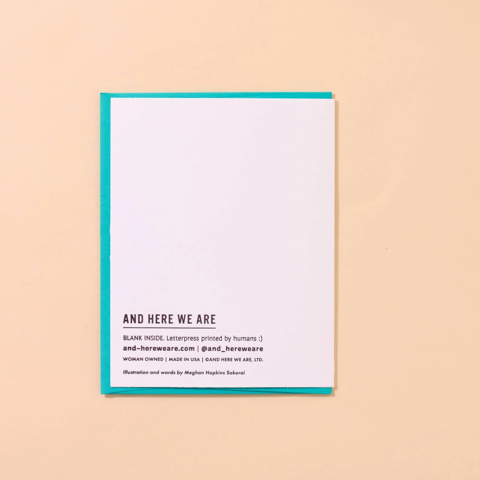 Letterpress Birthday Card – Coo Pigeon - Image 3