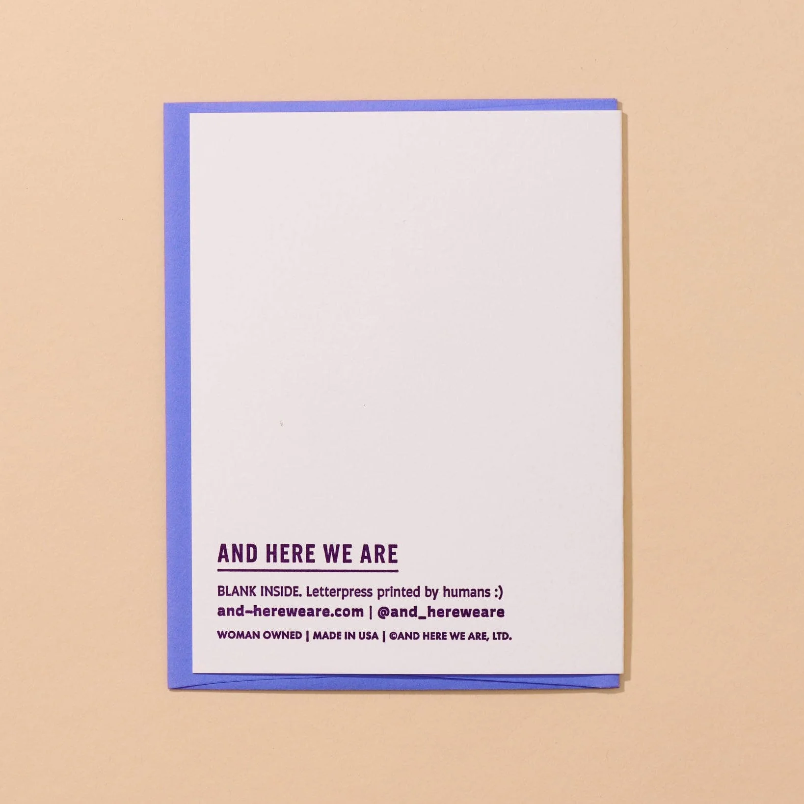 Letterpress Birthday Card – Magritte Pipe - Image 3