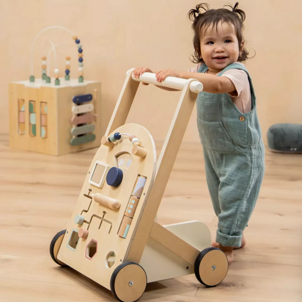Wooden Activity Walker (10mos-3yrs) - Image 2