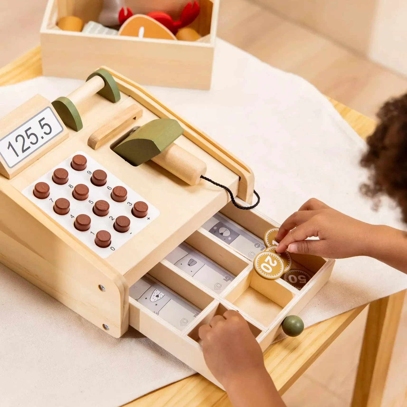 Wooden Cash Register - Image 8