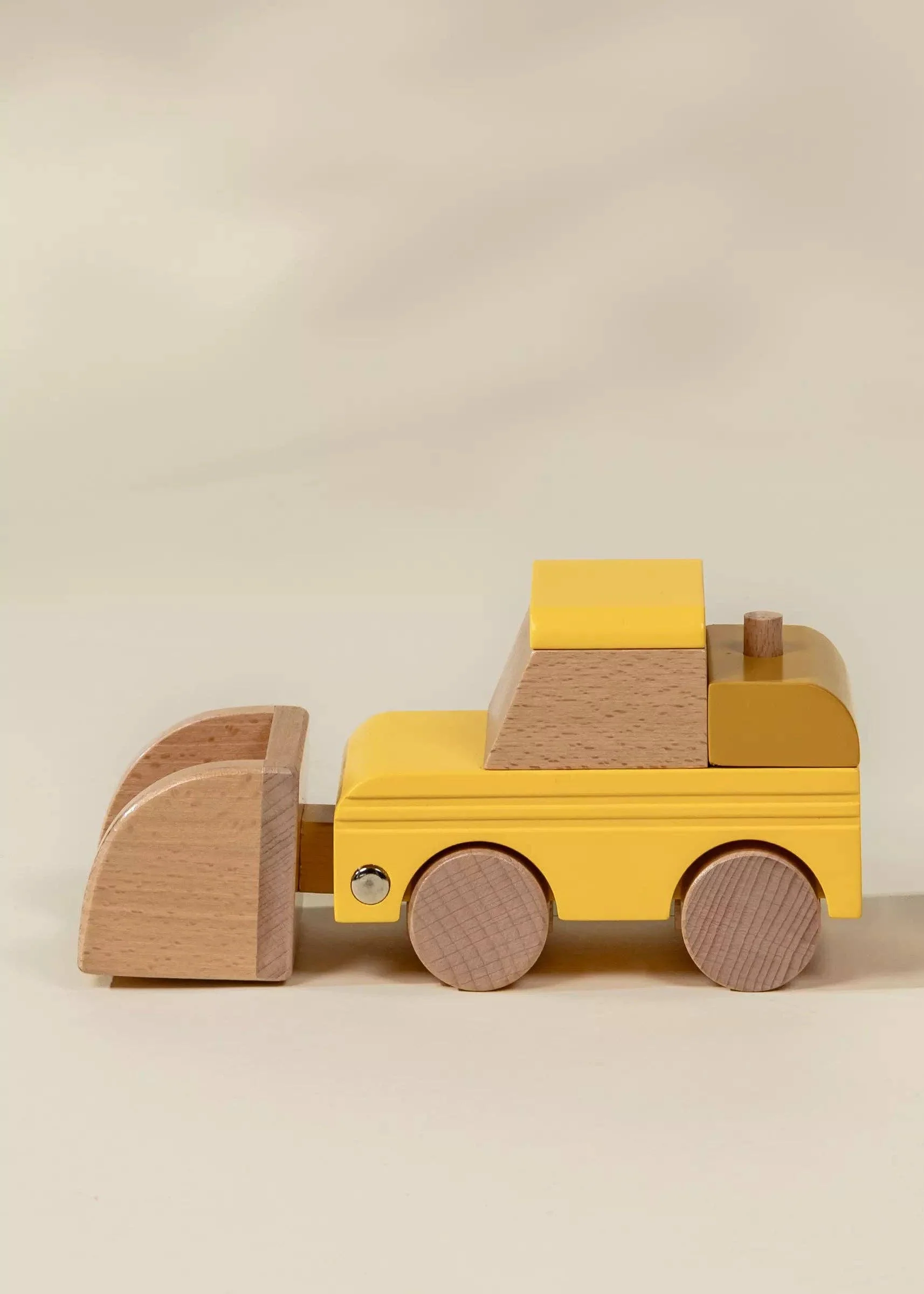Wooden Construction Vehicle - Bulldozer - Image 4