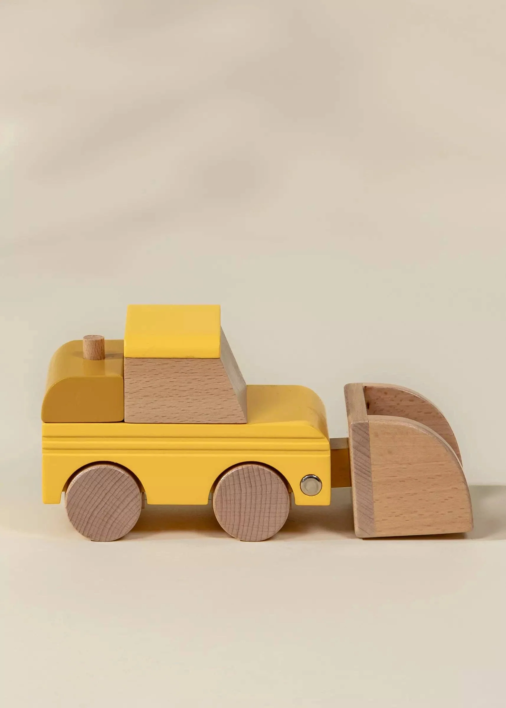 Wooden Construction Vehicle - Bulldozer - Image 5