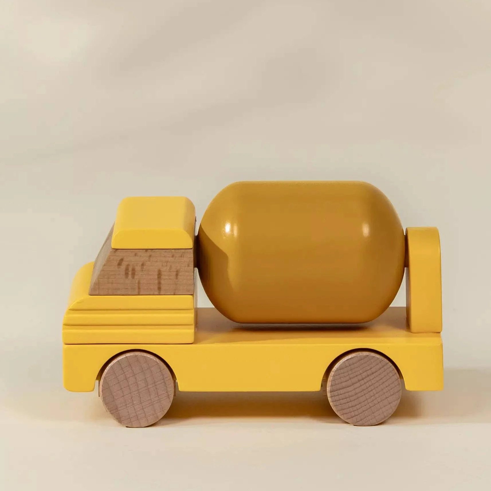Wooden Construction Vehicle - Cement Truck - Image 2
