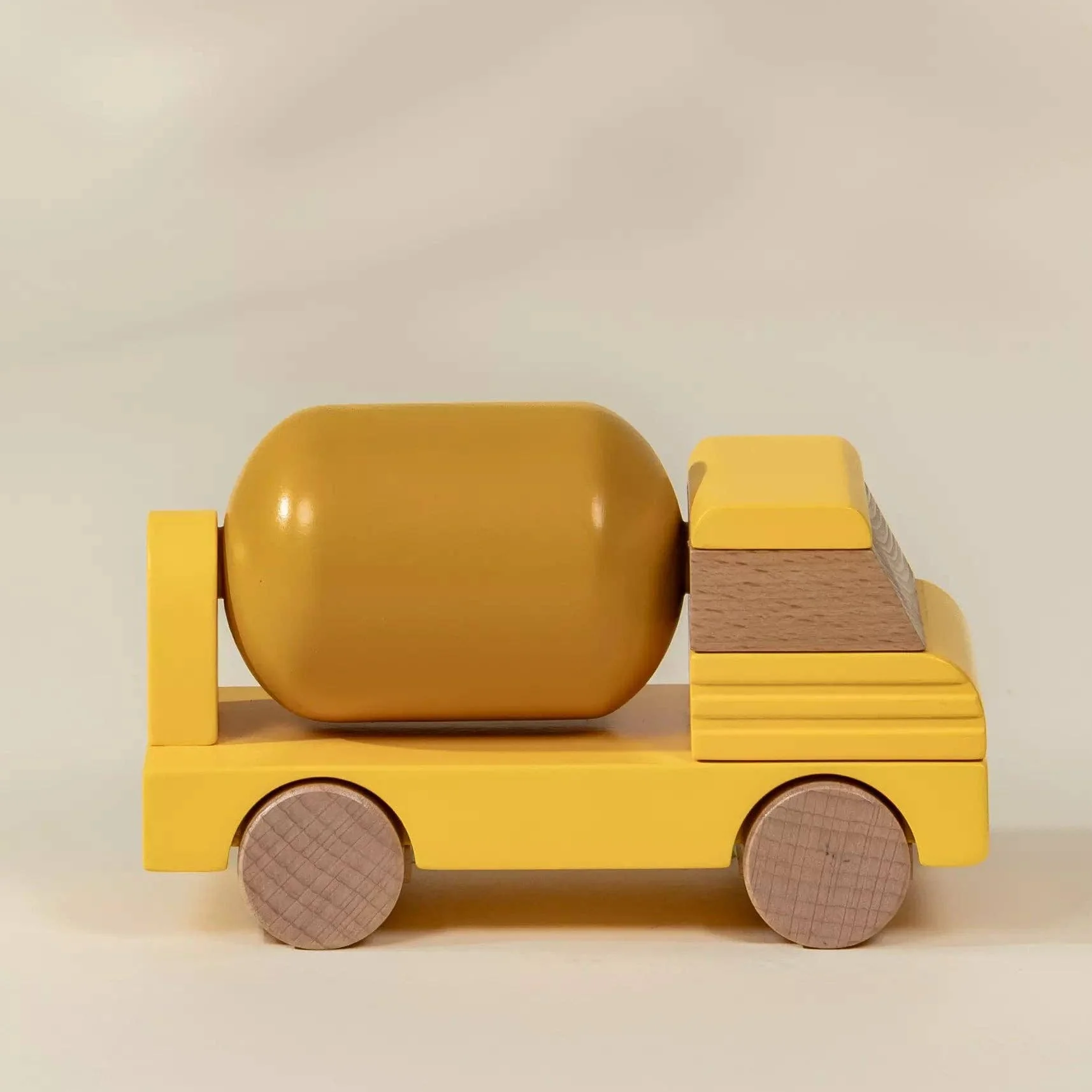 Wooden Construction Vehicle - Cement Truck - Image 4