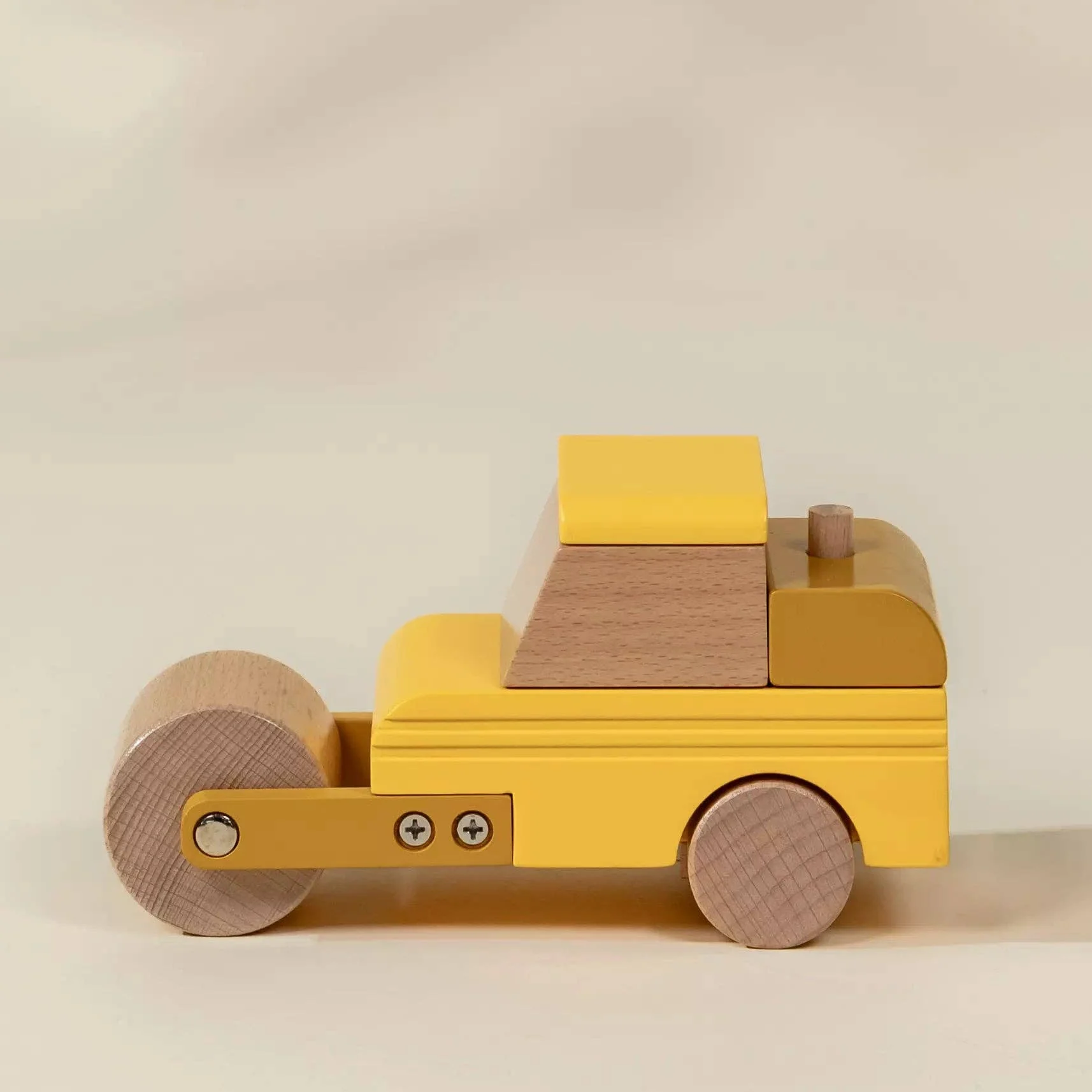 Wooden Construction Vehicle - Compactor - Image 4