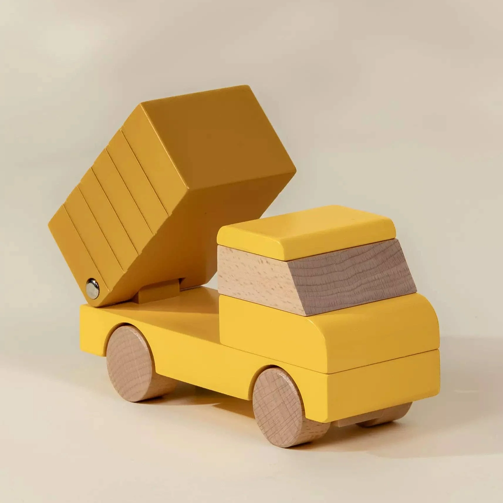 Wooden Construction Vehicle - Dump Truck