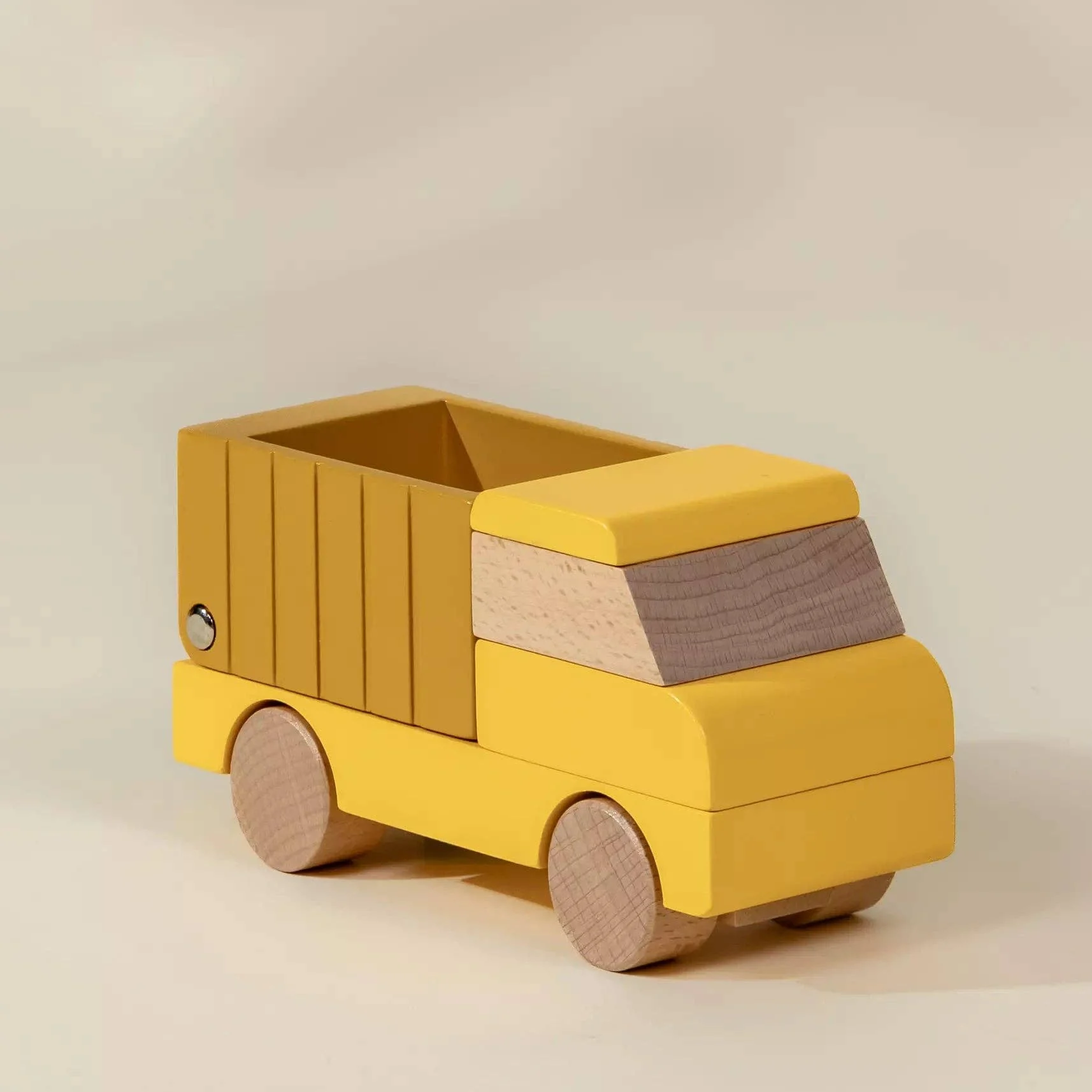 Wooden Construction Vehicle - Dump Truck - Image 2