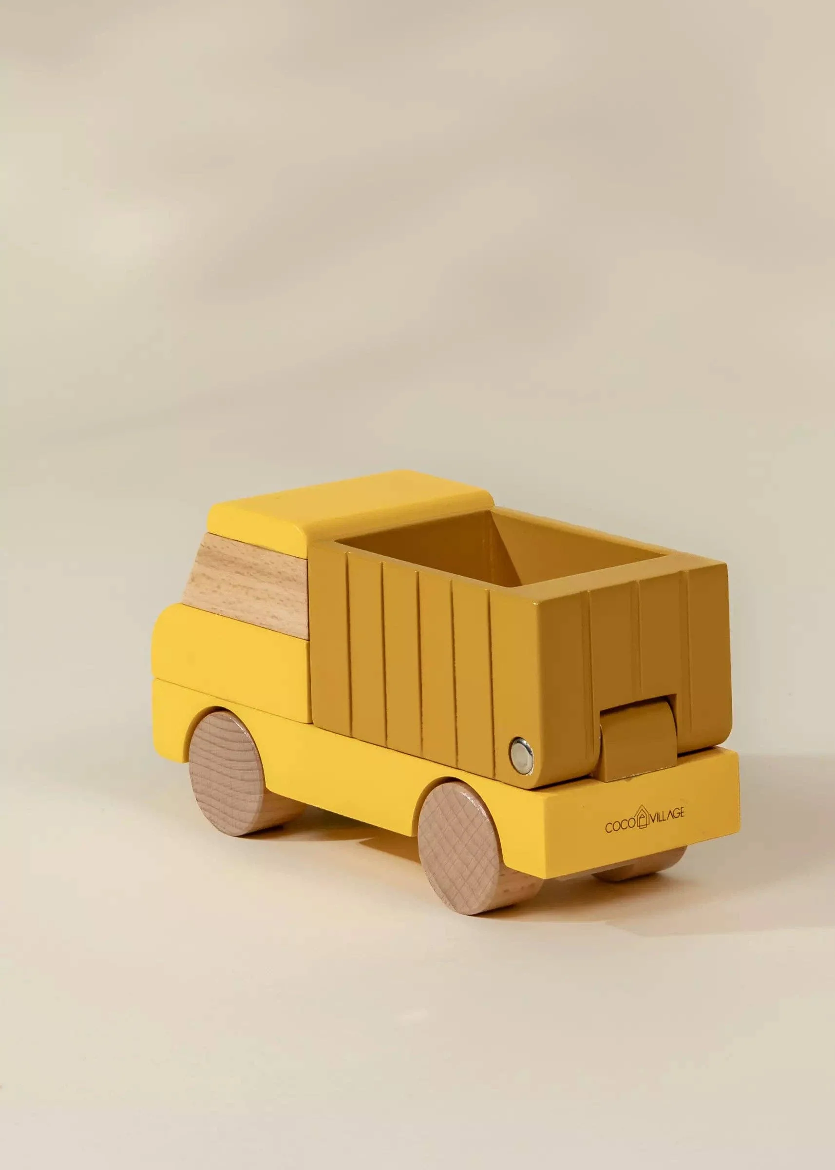 Wooden Construction Vehicle - Dump Truck - Image 3