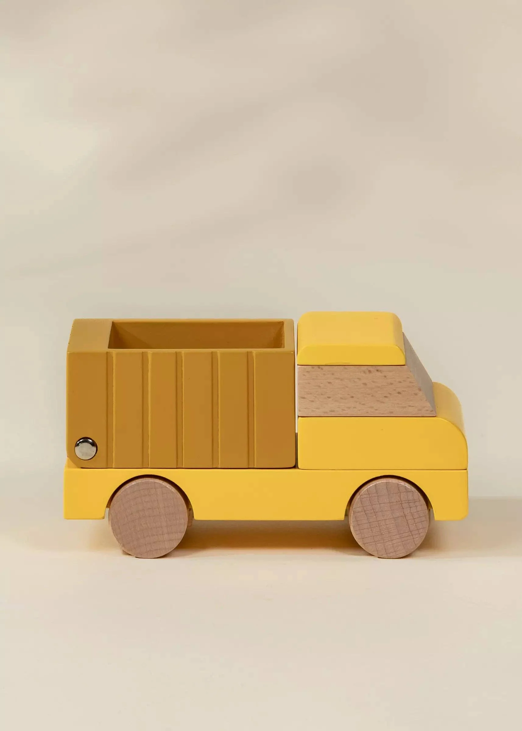 Wooden Construction Vehicle - Dump Truck - Image 4