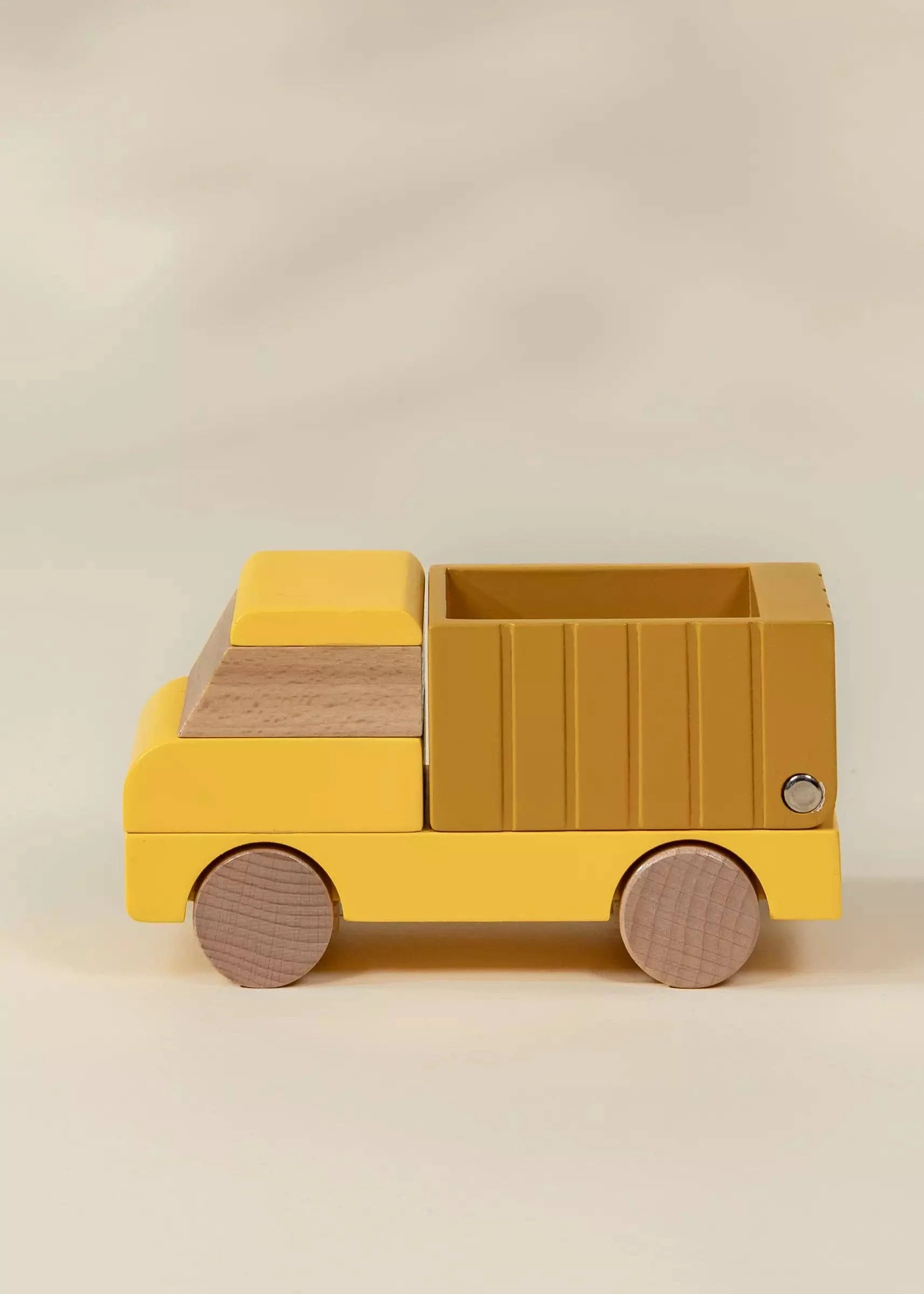 Wooden Construction Vehicle - Dump Truck - Image 5